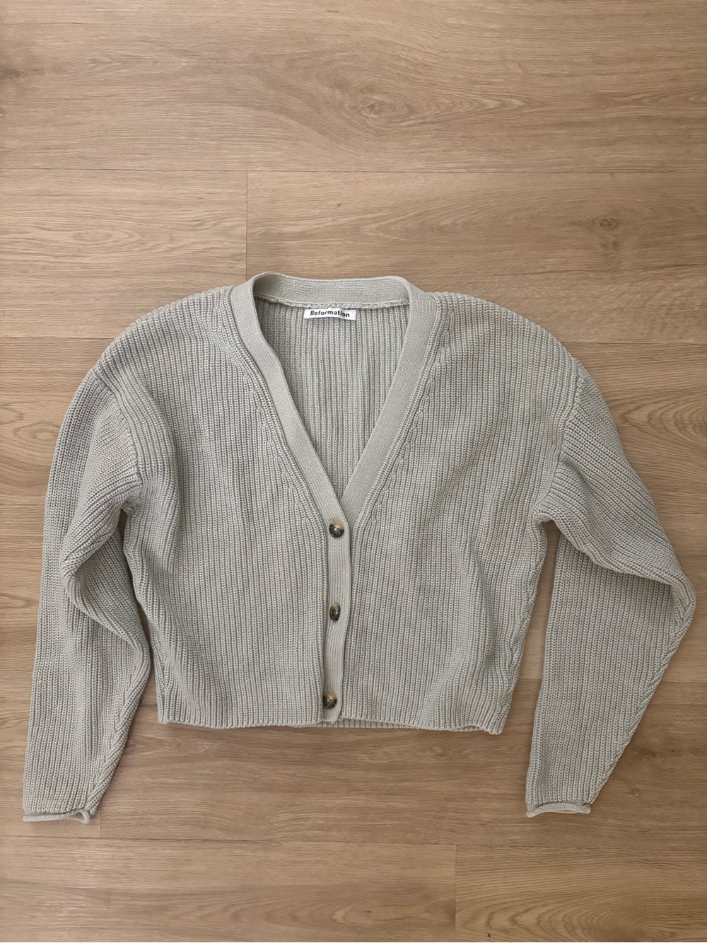 Reformation Elke Cotton Cardigan